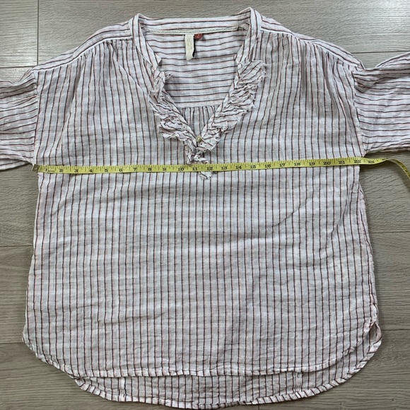 Anthropologie Pilcro Brianna Ruffle Blouse - Picture 9 of 11